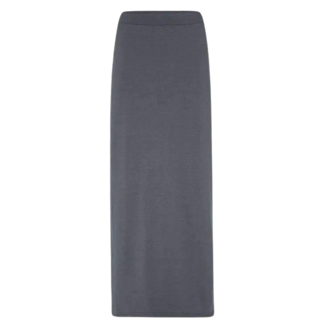 * Ponte Charcoal Pencil Skirt