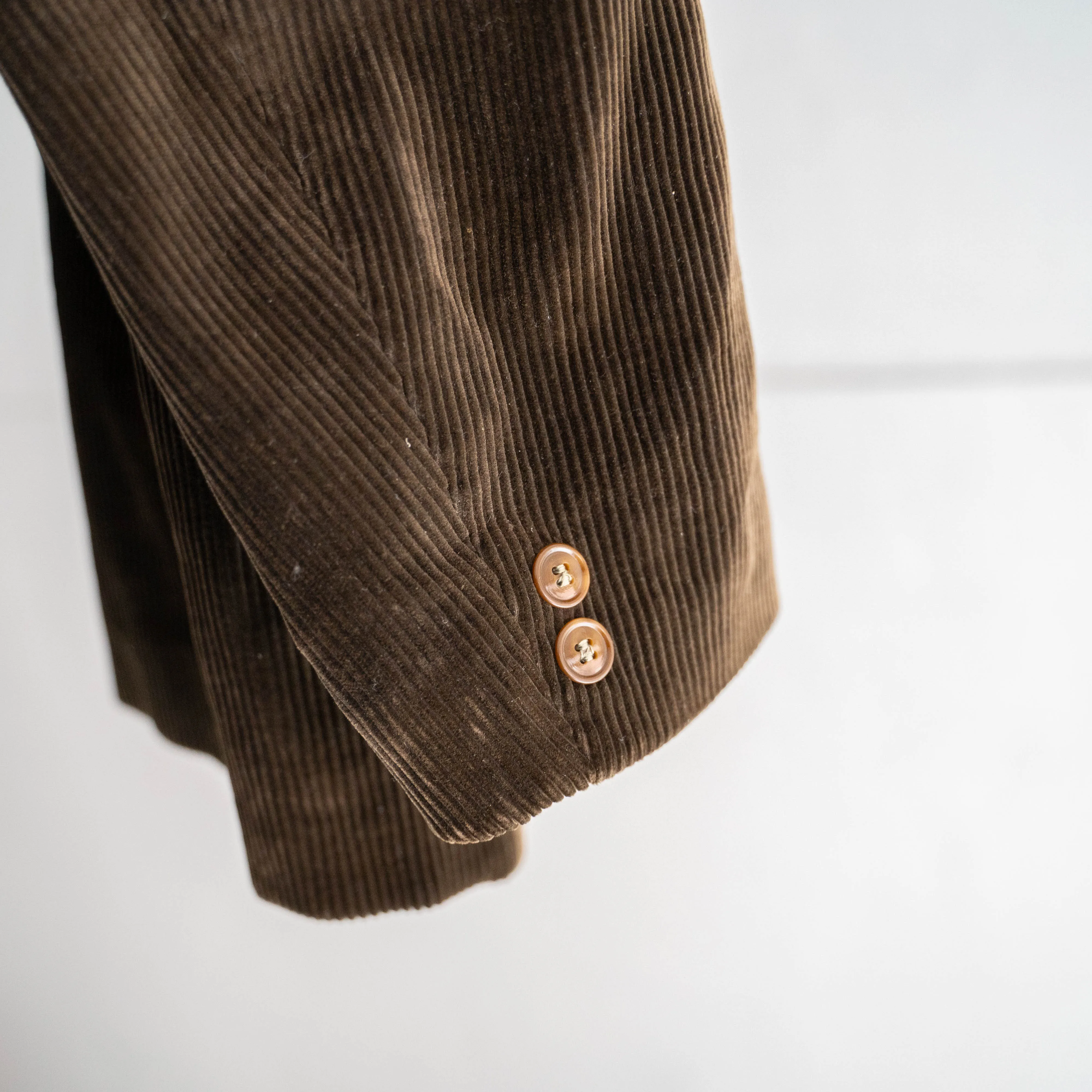 1950-60s France brown corduroy tailored jacket