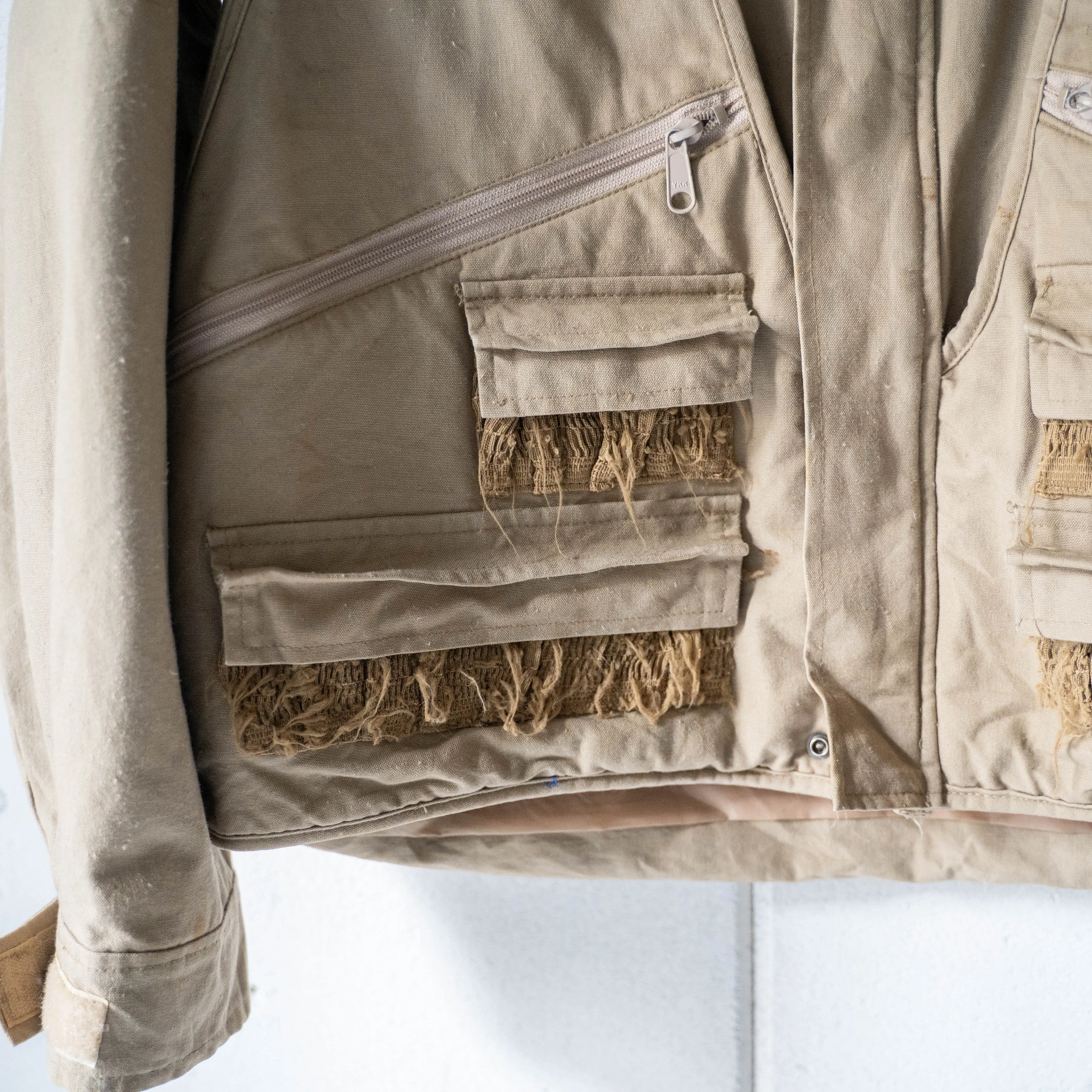 1980s 'Columbia' cotton canvas hunting jacket