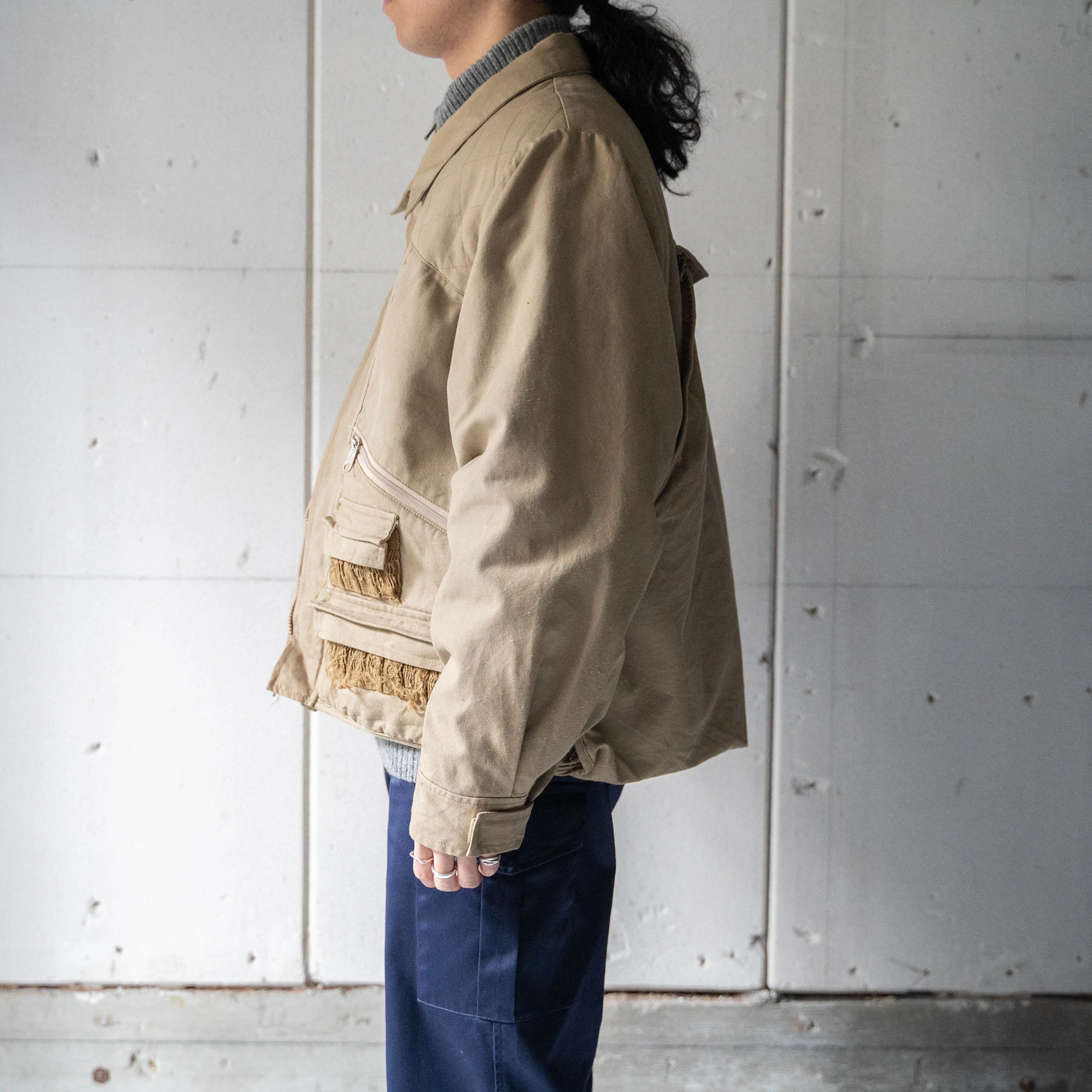 1980s 'Columbia' cotton canvas hunting jacket