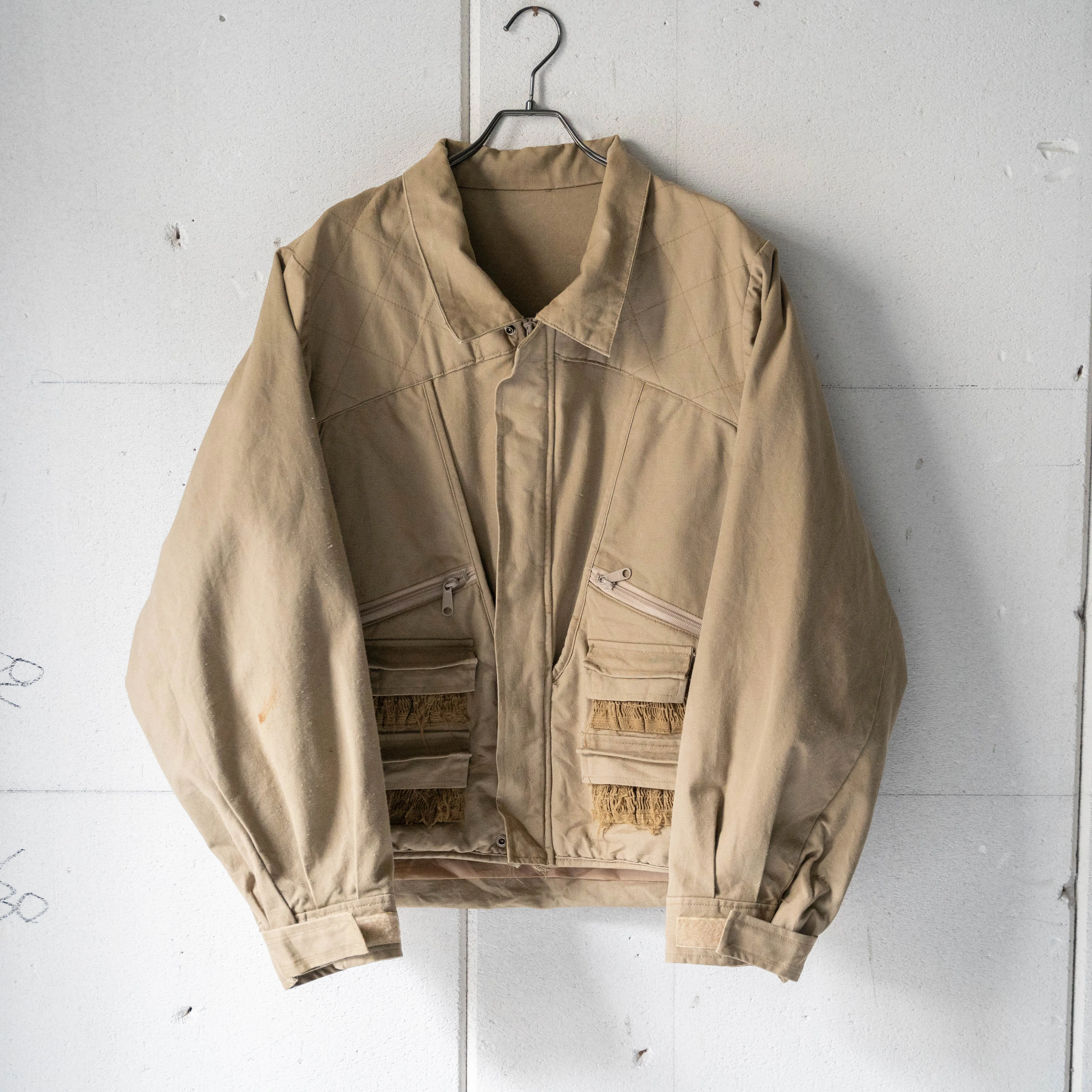 1980s 'Columbia' cotton canvas hunting jacket