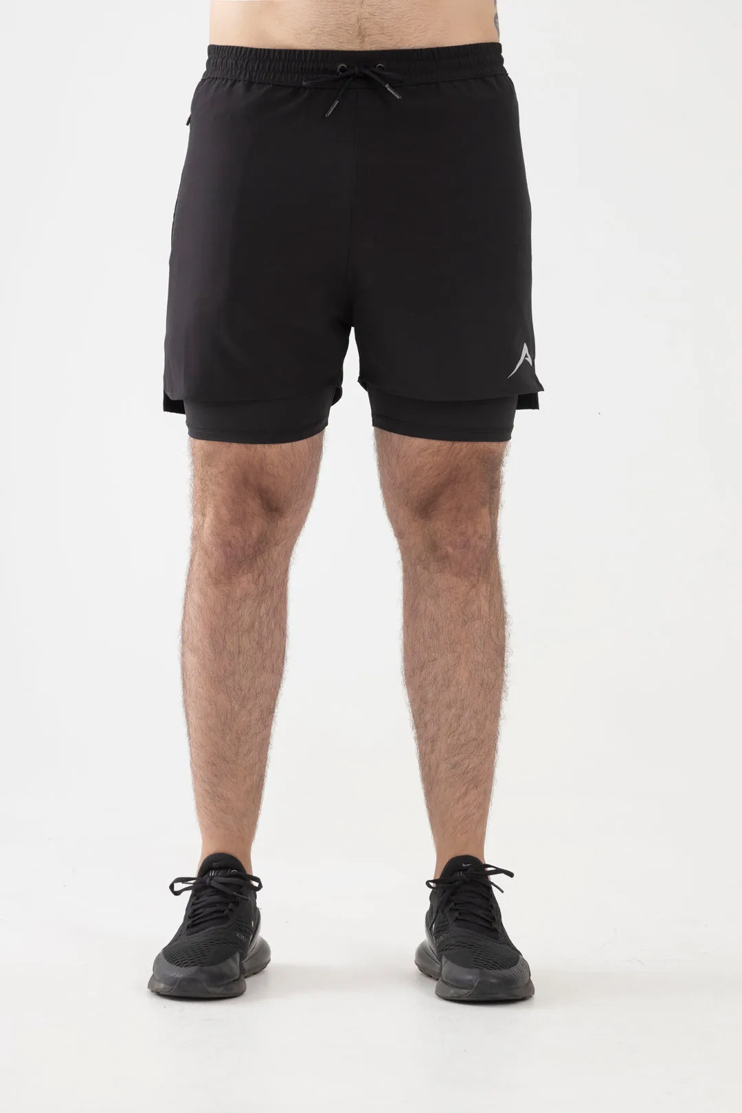 2 in 1 Shorts (Black)