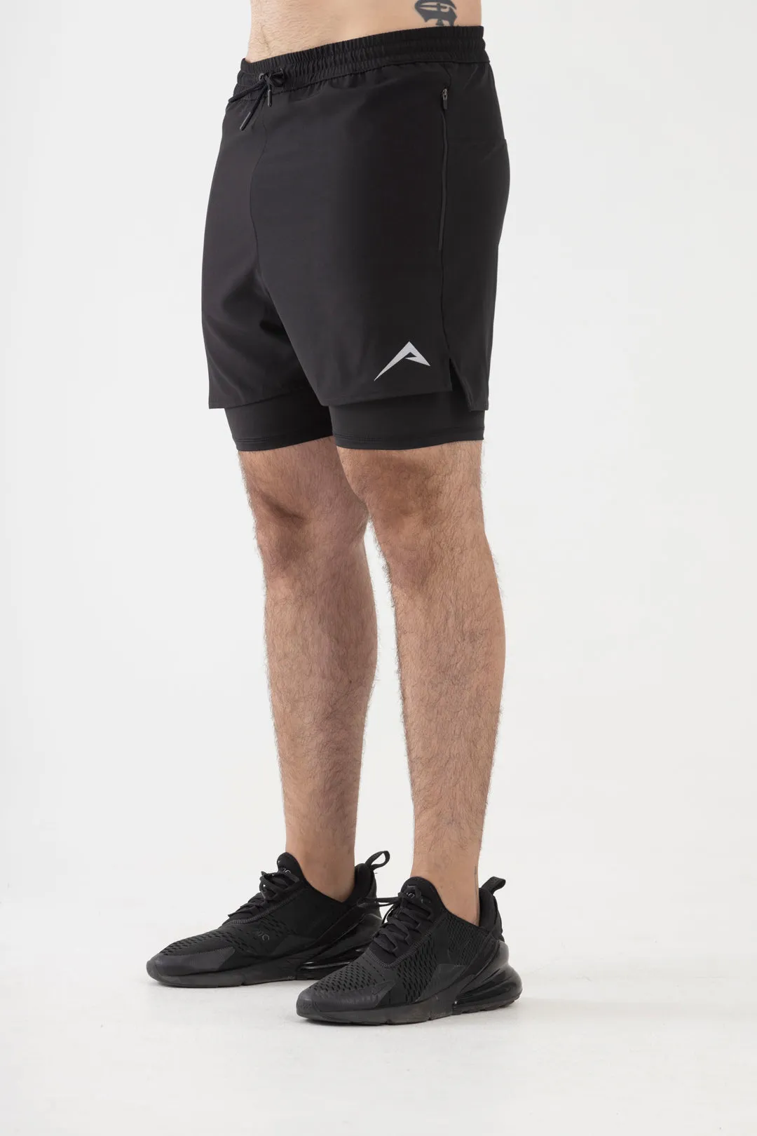 2 in 1 Shorts (Black)