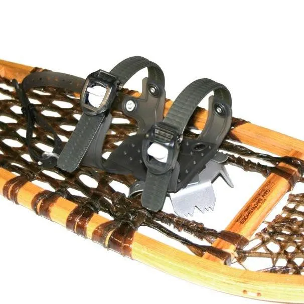 7W Ratchet Binding for Wood Snowshoes