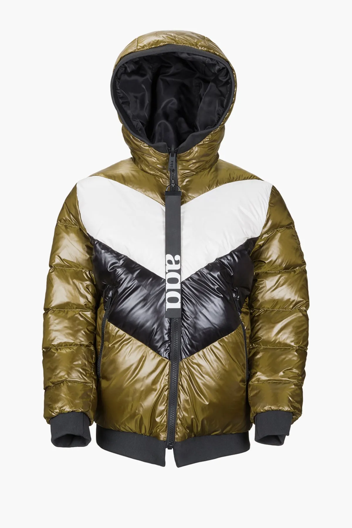 ADD Down Racer Boys Jacket - Mango (Size 12 left)