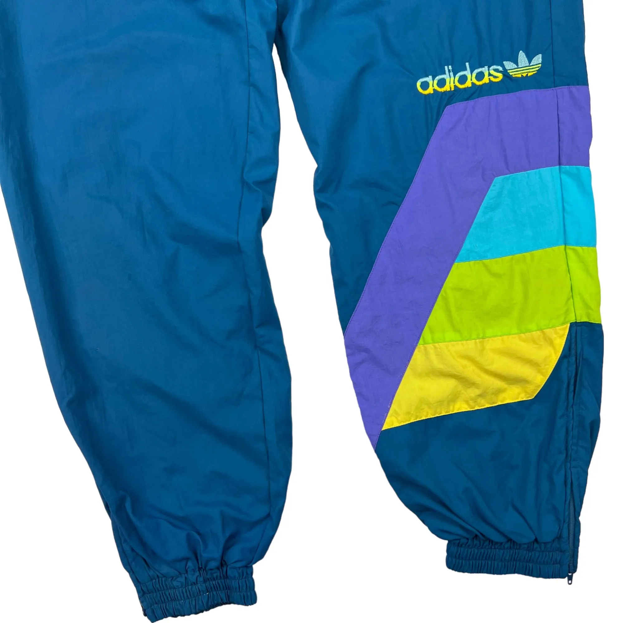 Adidas 90's Colourblock Track Pants Blue Rare