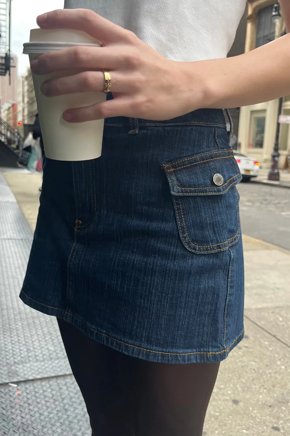 Agatha Denim Skirt