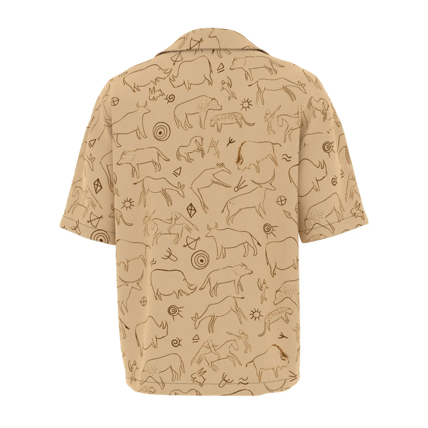 Ancient Times Oversized Button Shirt