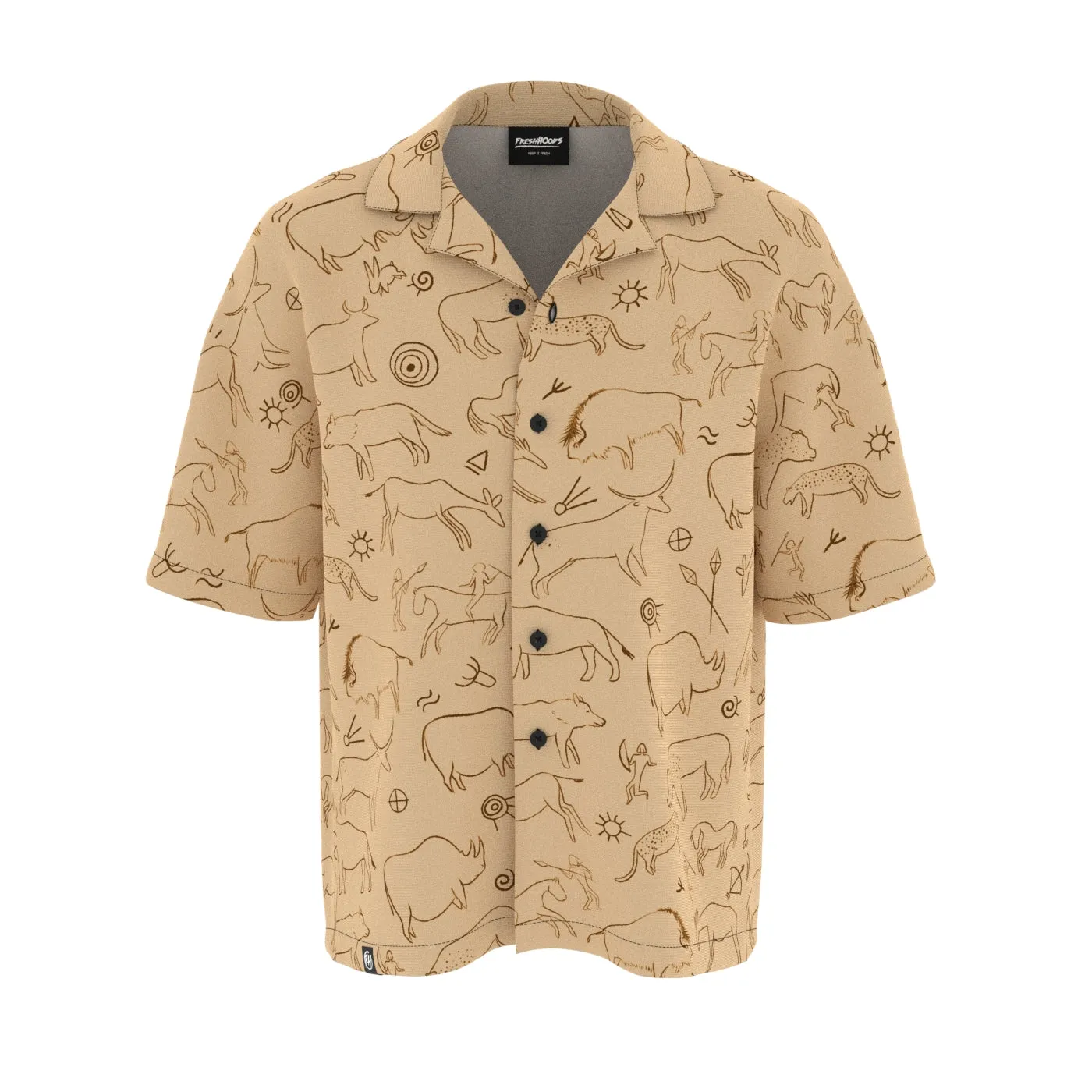 Ancient Times Oversized Button Shirt