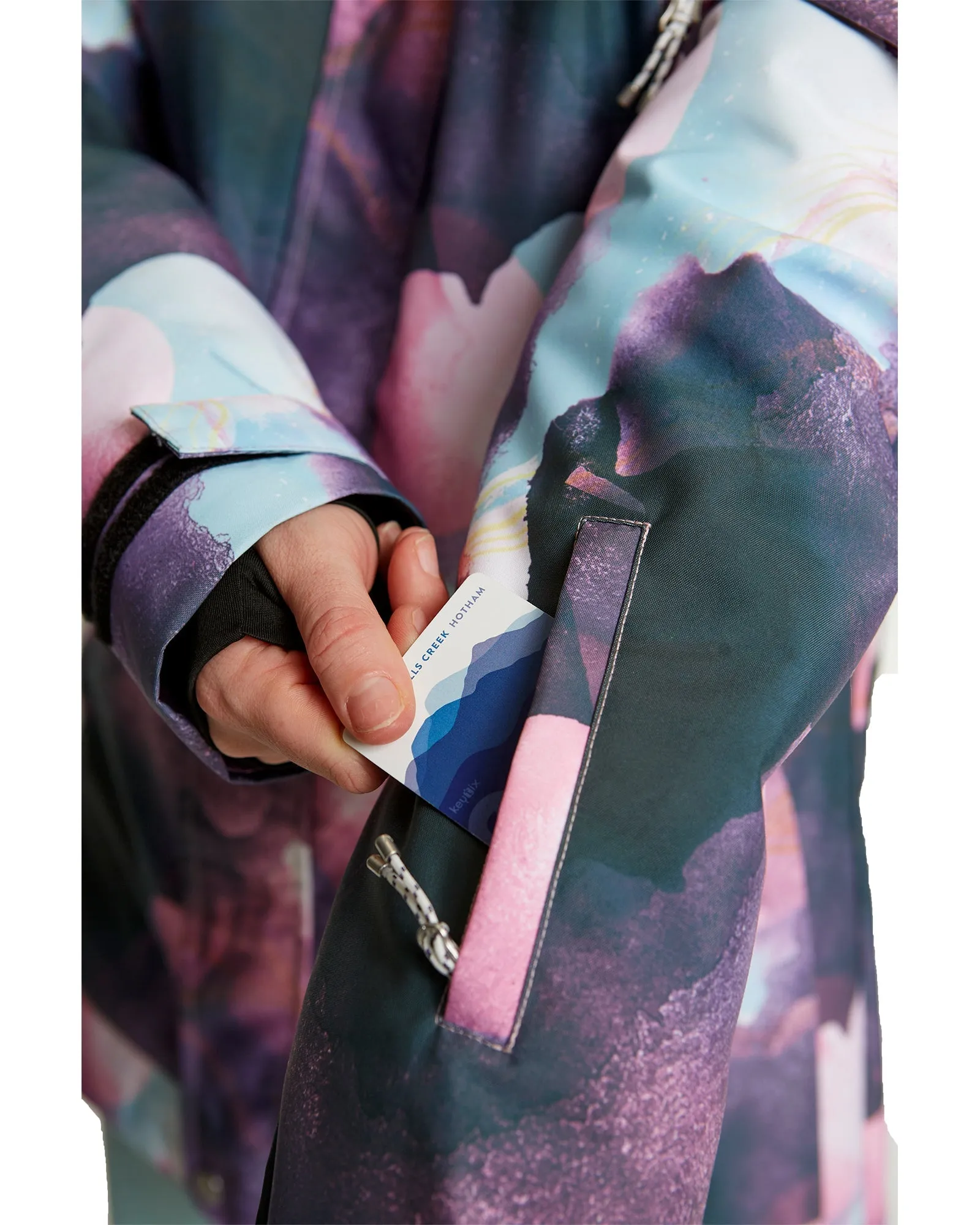 ASTER JACKET 2.0 - WATERCOLOUR UNIVERSE