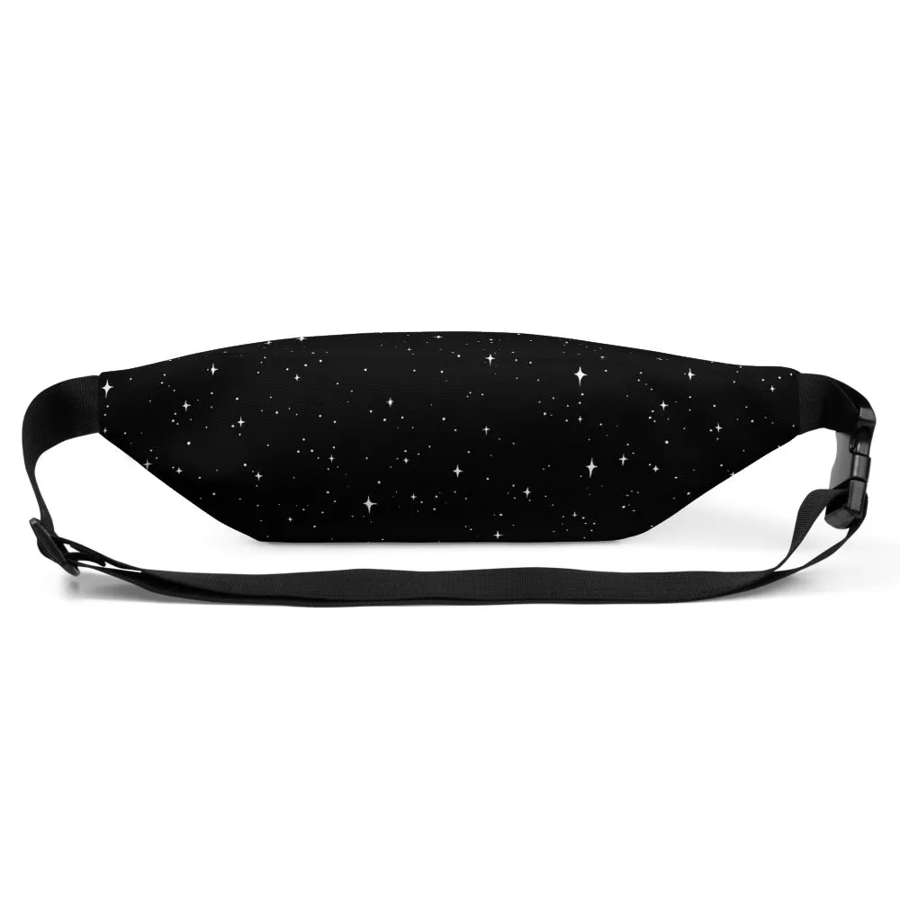 Astral Fanny Pack - Water-Resistant Waist Bag, Gym & Yoga Essentials, Witchy Activewear, Grunge Goth Accessories