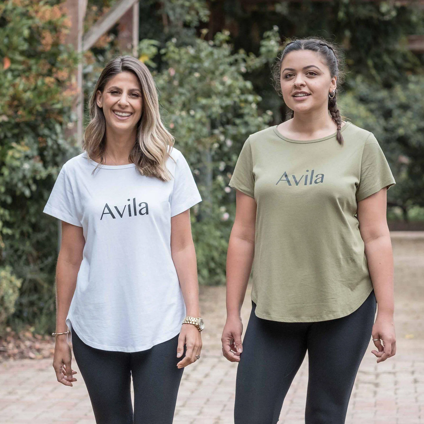 Avila logo T-shirt -White