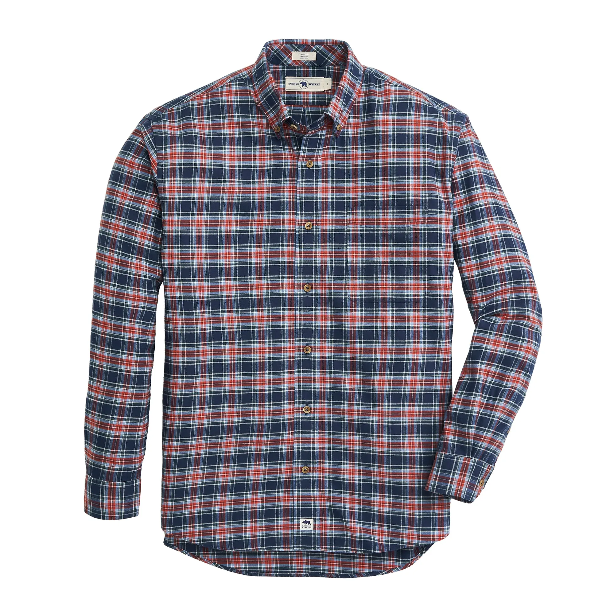 Ballater Featherweight Flannel - Titan