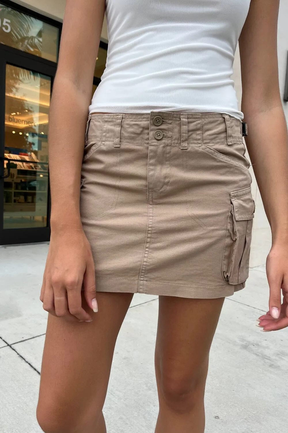 Beverly Cargo Mini Skirt