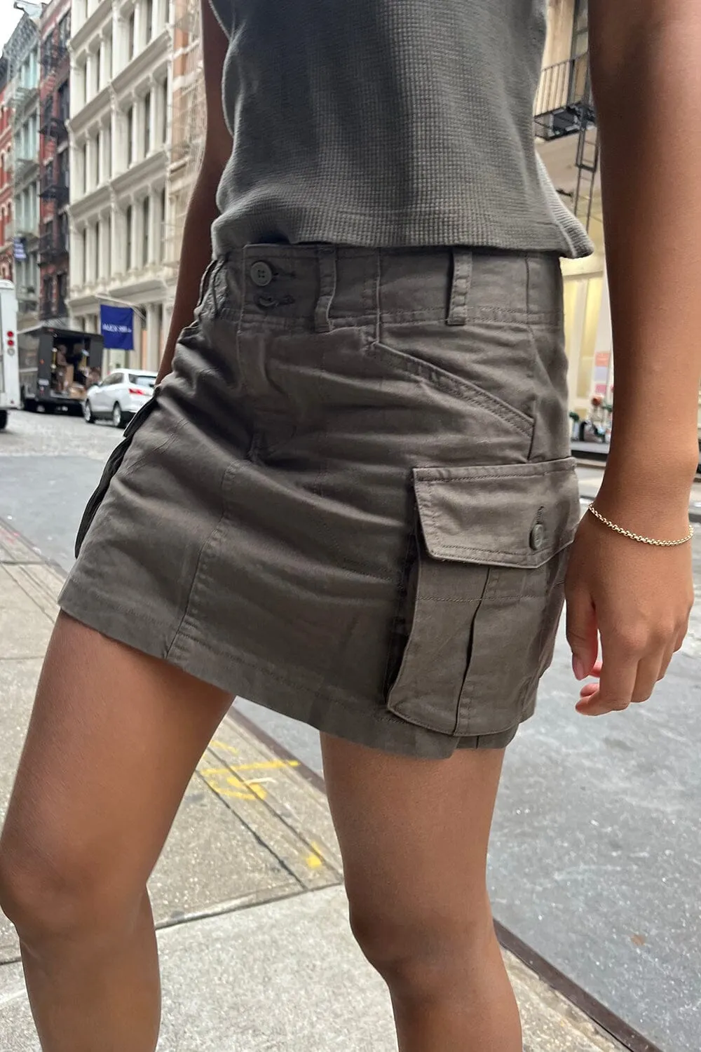 Beverly Cargo Mini Skirt