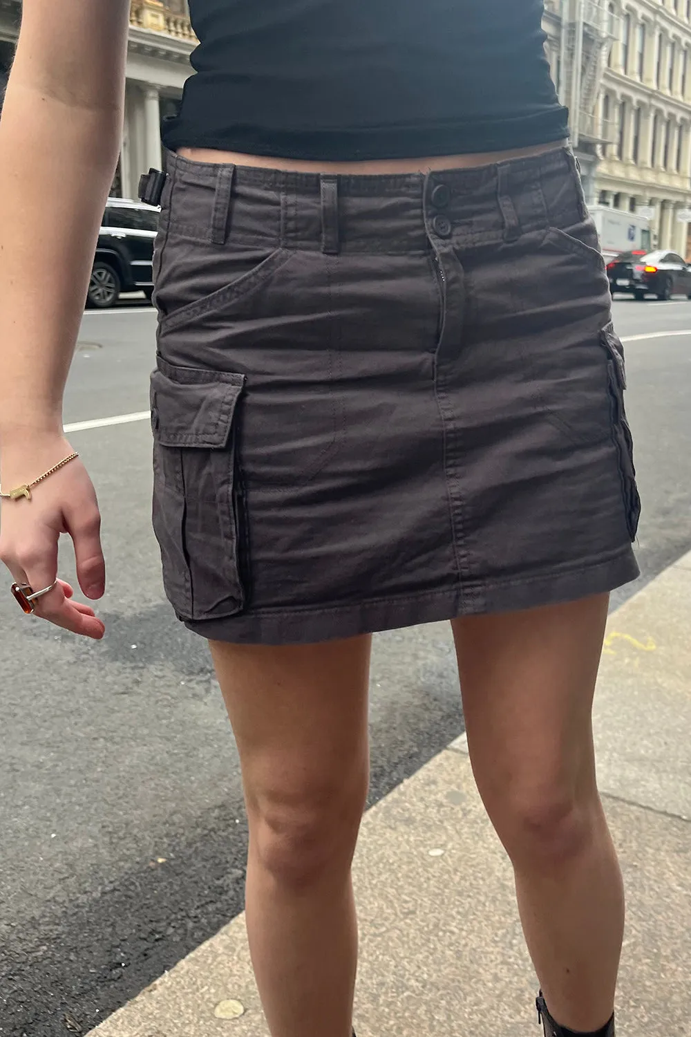 Beverly Cargo Mini Skirt