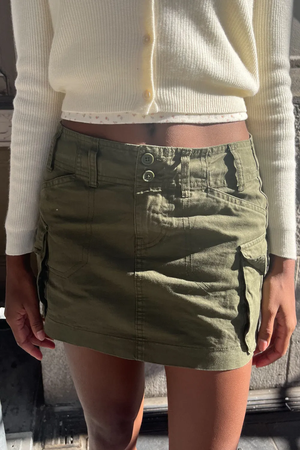 Beverly Cargo Mini Skirt