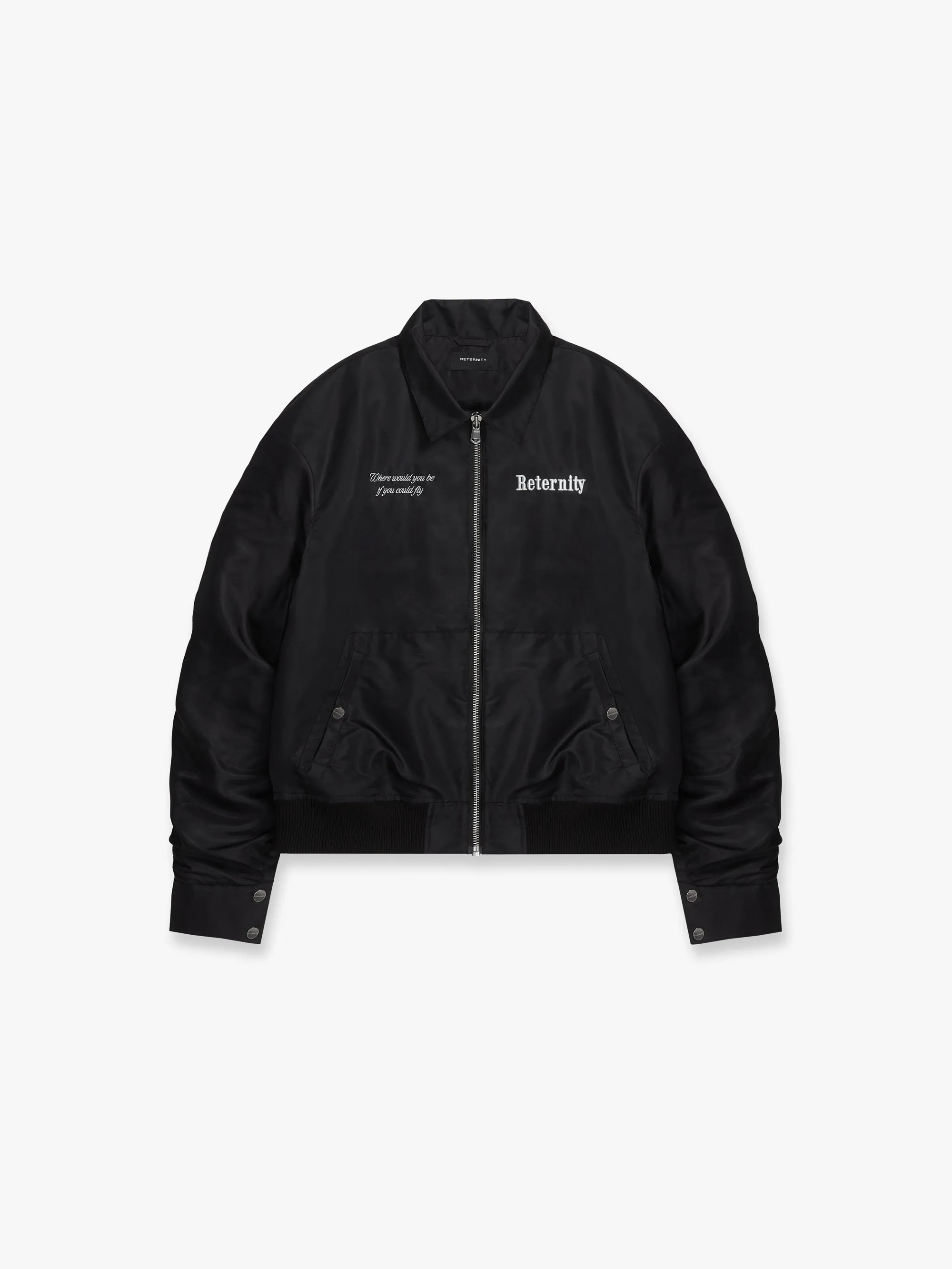 BOMBER JACKET ‘RETERNITY’ - BLACK