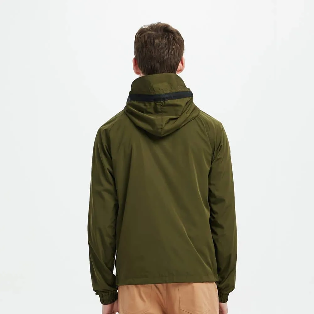 Boysnextdoor Water Resistant Windbreaker Green