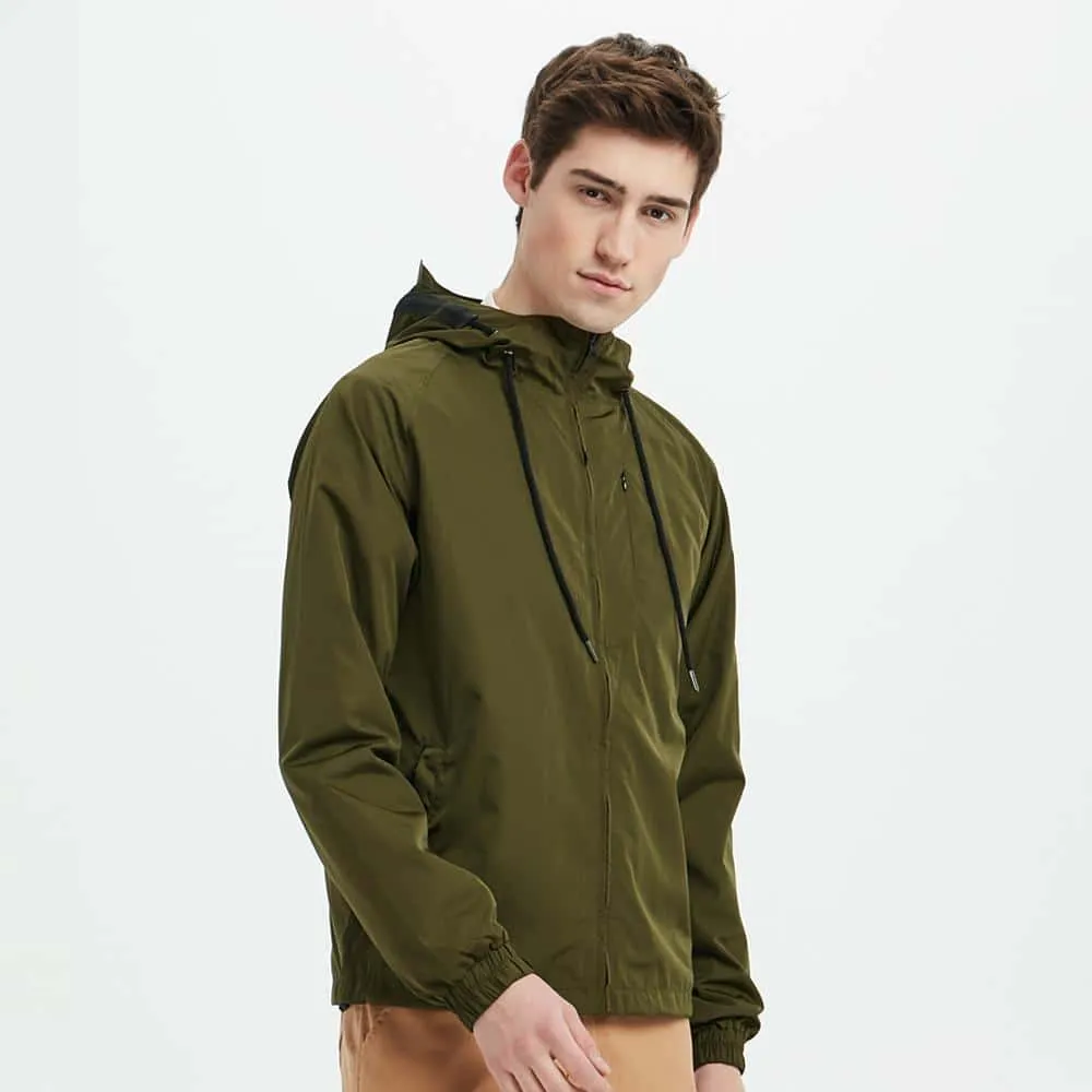 Boysnextdoor Water Resistant Windbreaker Green