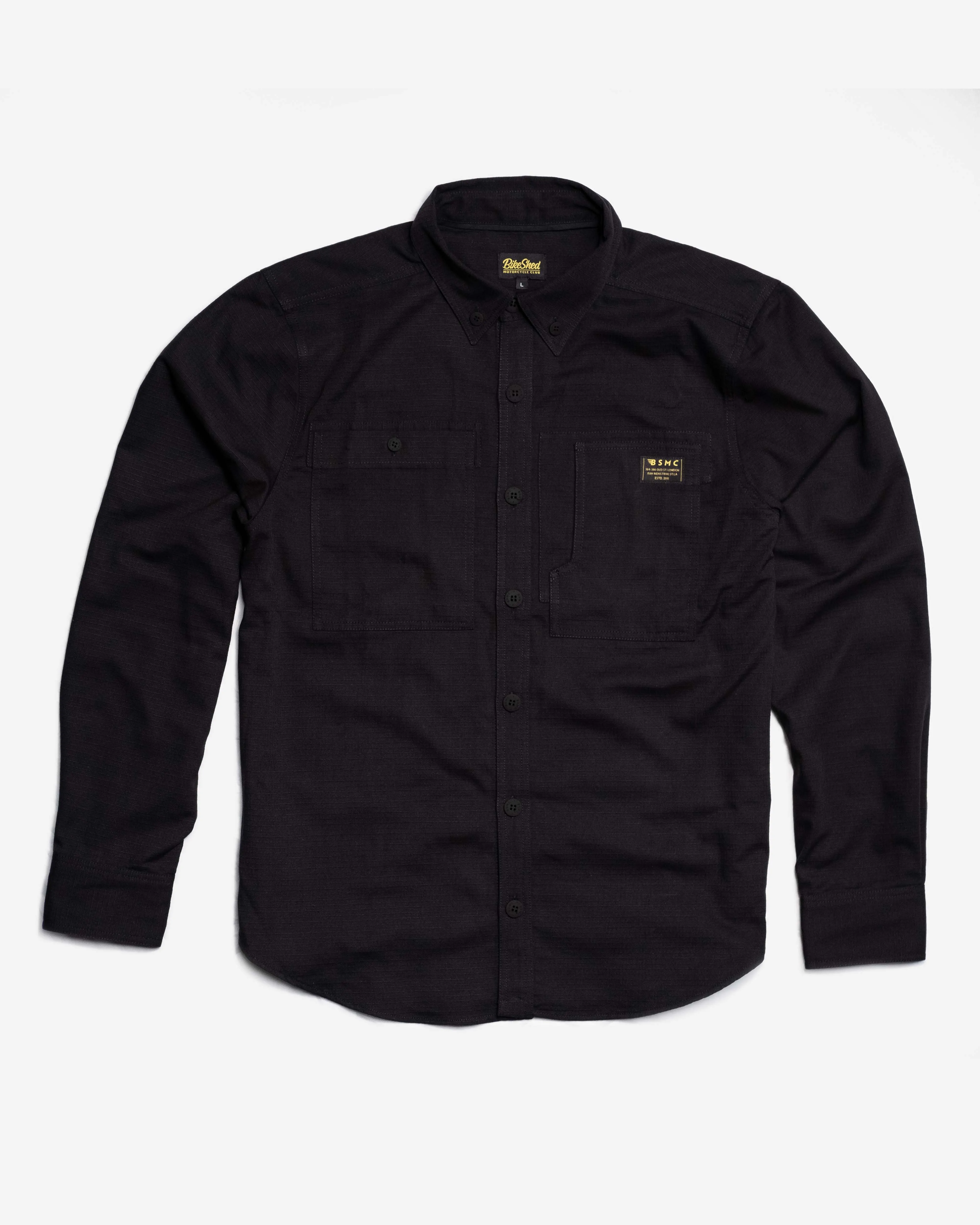 BSMC Ripstop Utility Shirt MKII - BLACK