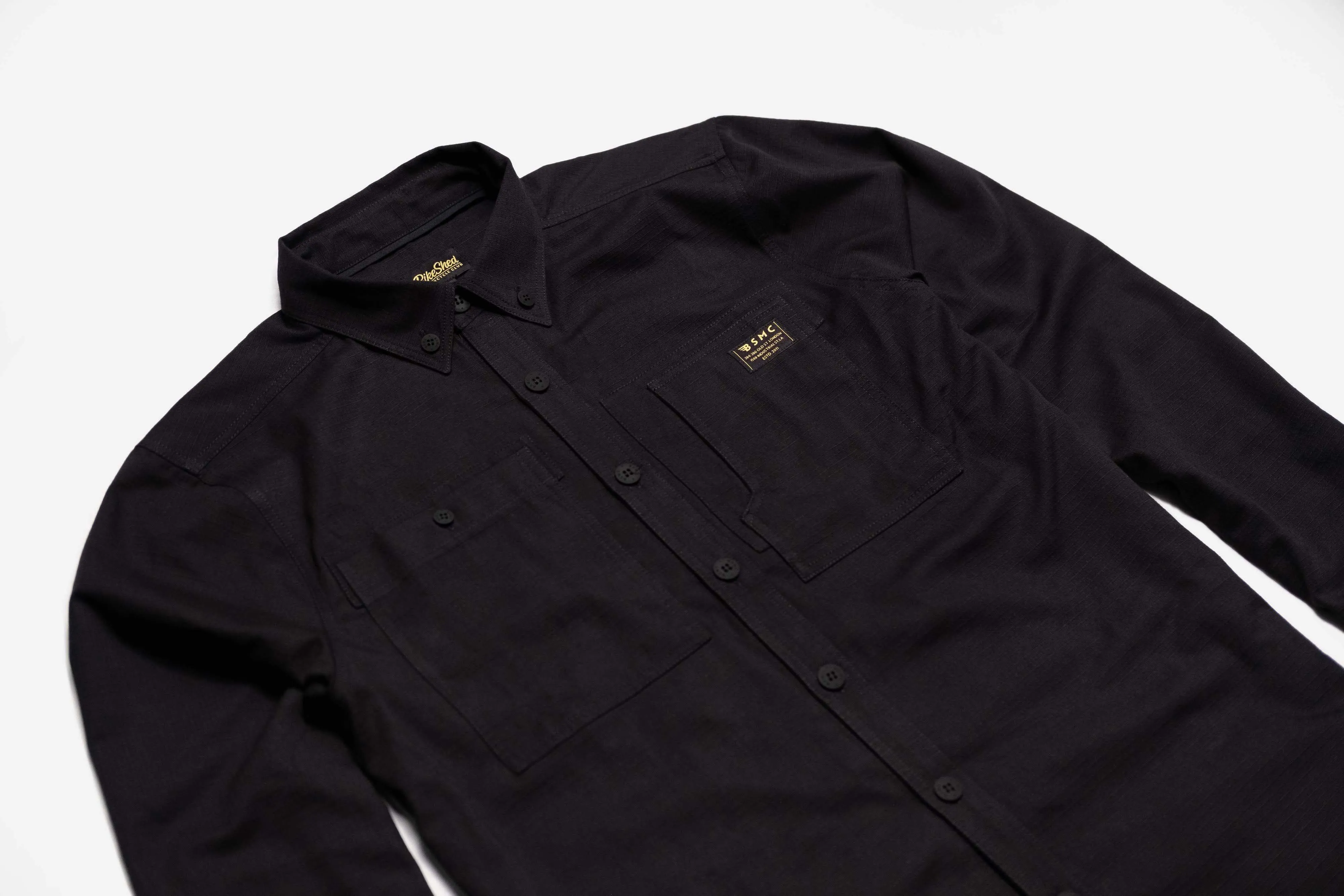 BSMC Ripstop Utility Shirt MKII - BLACK