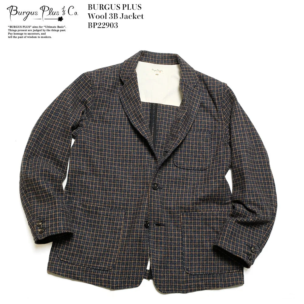 BURGUS PLUS - Wool 3B Jacket - BP22903