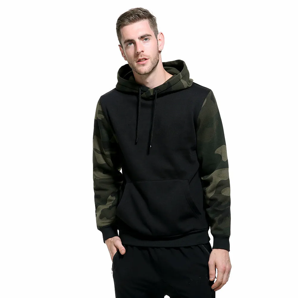 Camouflage Hoodie Soft Fleece Smart Fitting Top Jacket  | WY14A