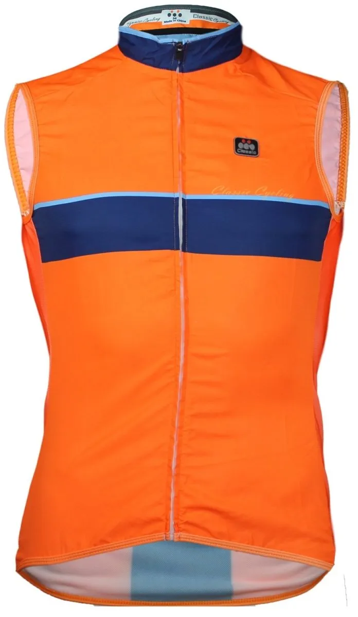 Classic Cycling Wind Vest - Fluo Orange