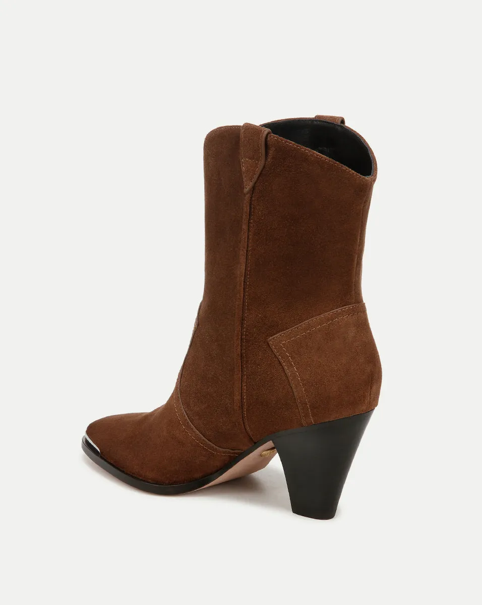 Cody Suede Western Bootie