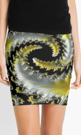 Cowgirl Kim Banana Swirl Skirt - Medium Only