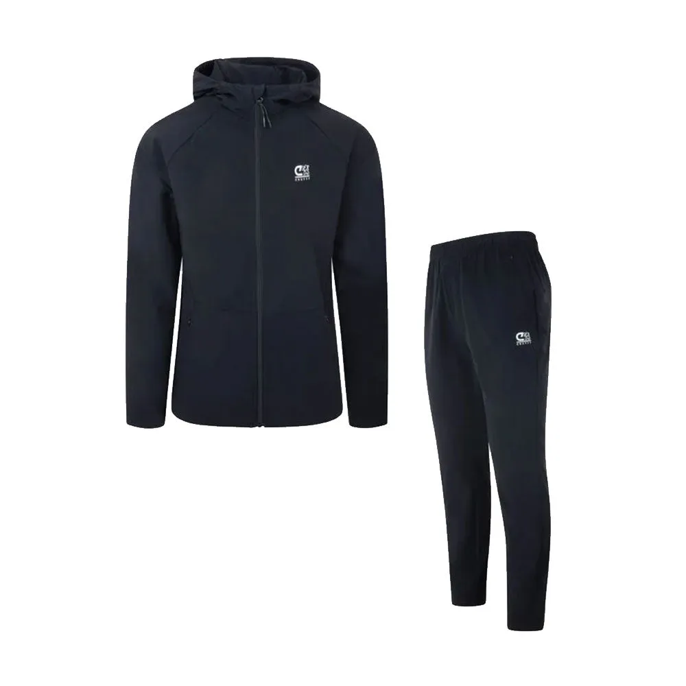 Cruyff Sports Windbreaker Tracksuit Set Black