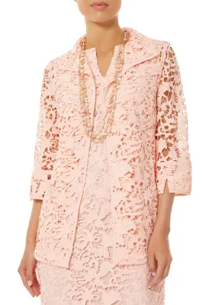 Delicate Floral Lace Jacket