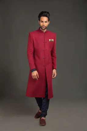 Double Buttoned Sherwani - Nate