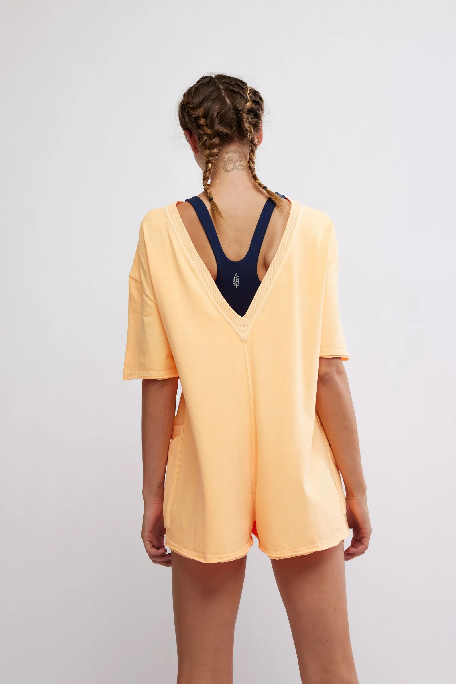 Free People Movement Hot Shot Tee Romper