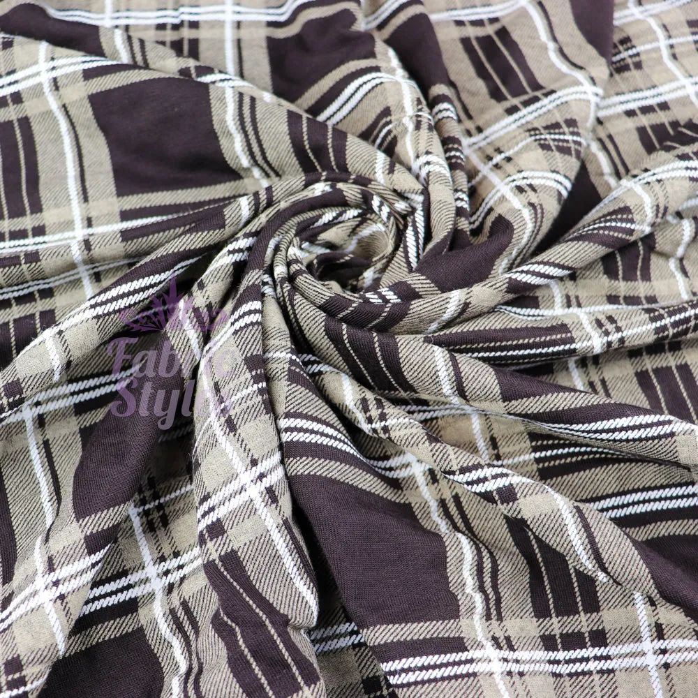 FS793 Tartan Viscose