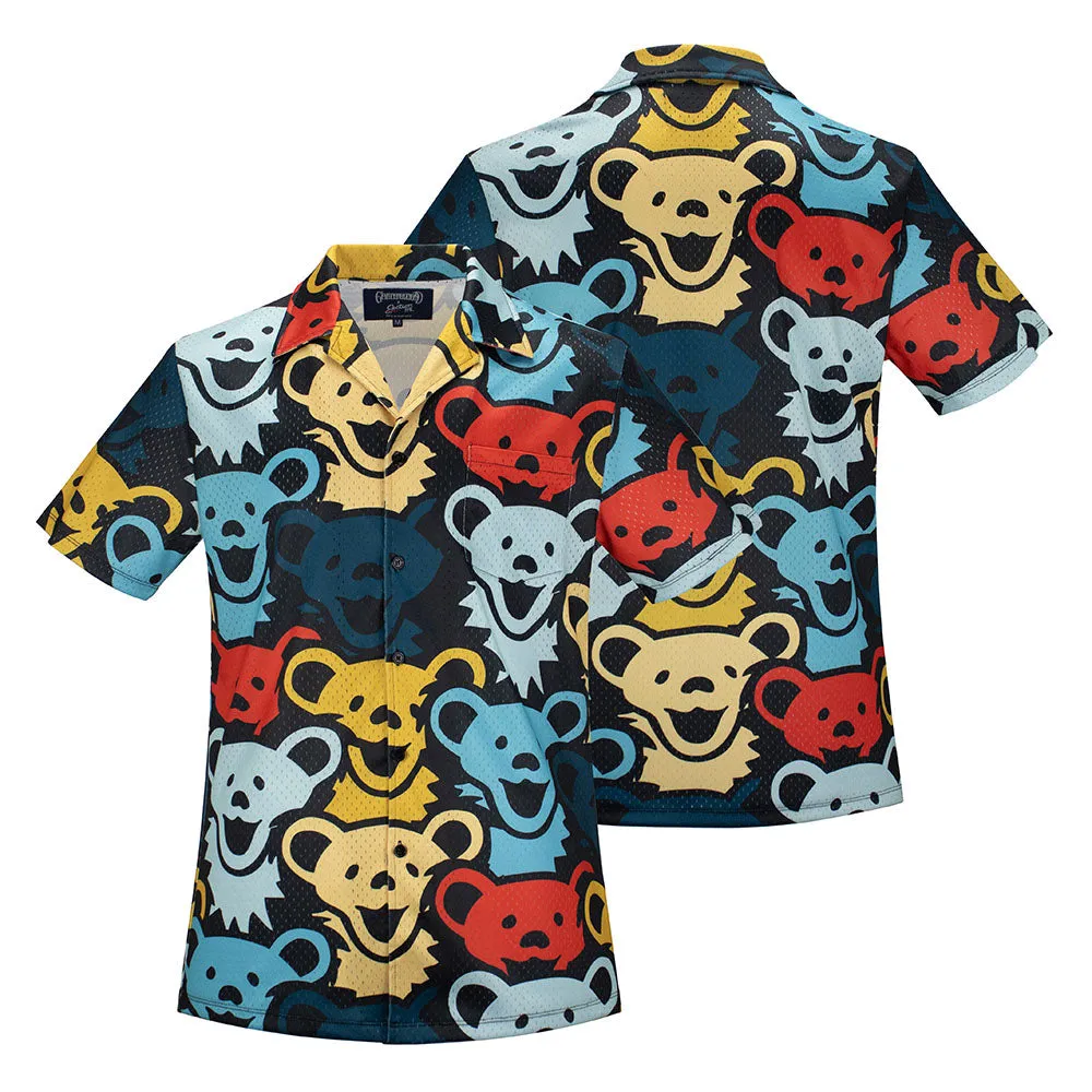 Grateful Dead | Mesh Button Down | Big Bears All Over