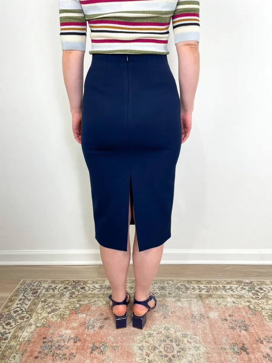 Holmes Skirt in Navy