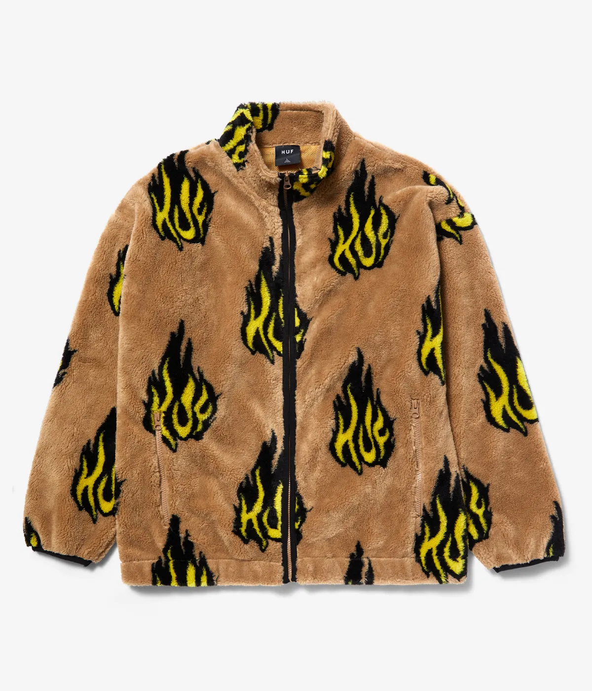 Huf Flamin Zip Sherpa Fleece