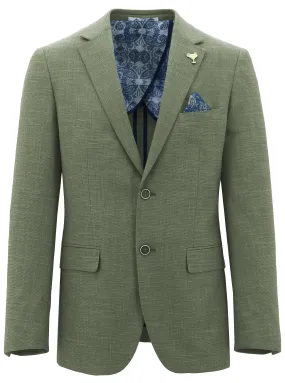 Jasper Green Linen Sports Jacket