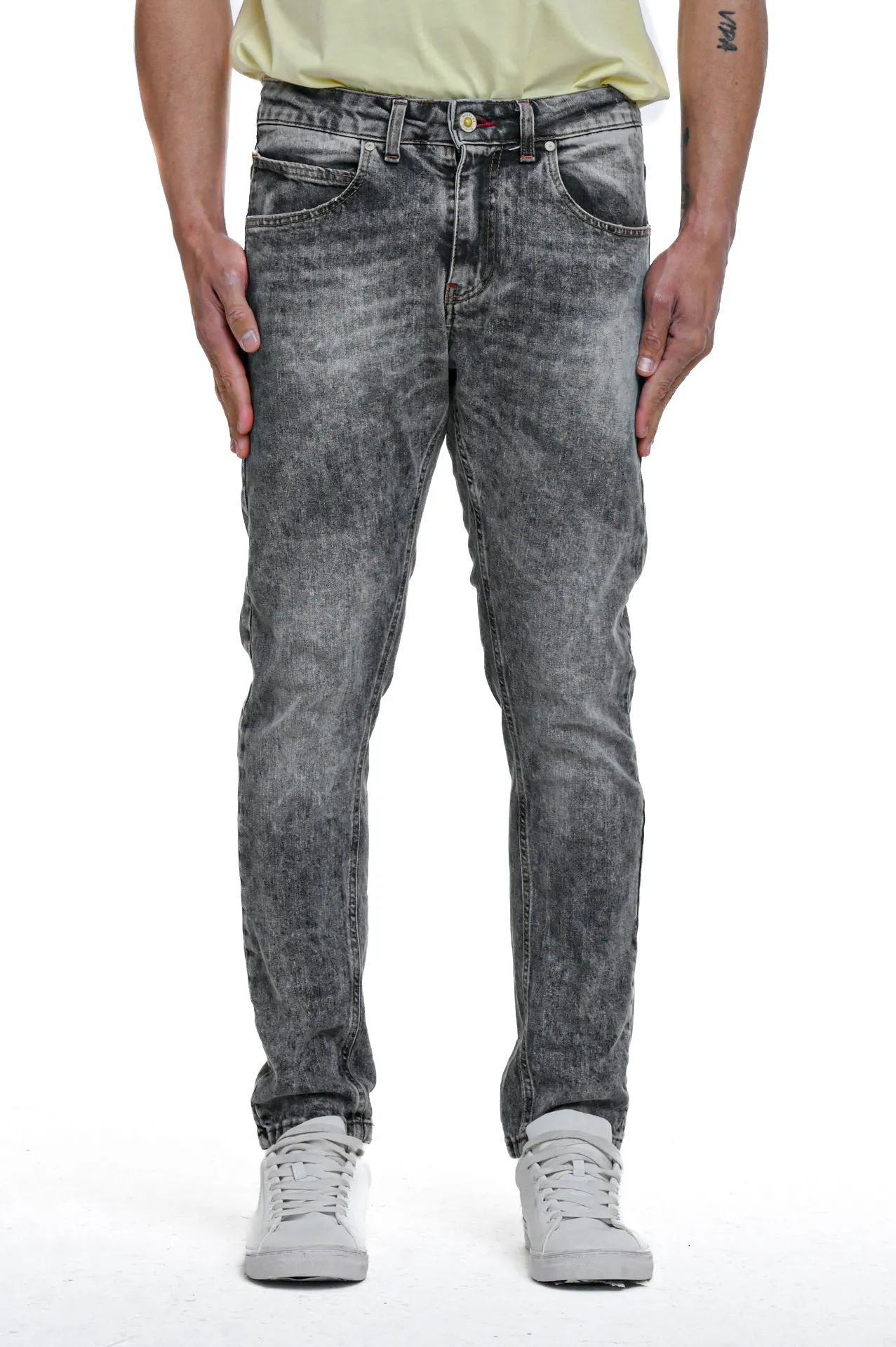 Jeans regular Kong BLK Marmorizzato SS23