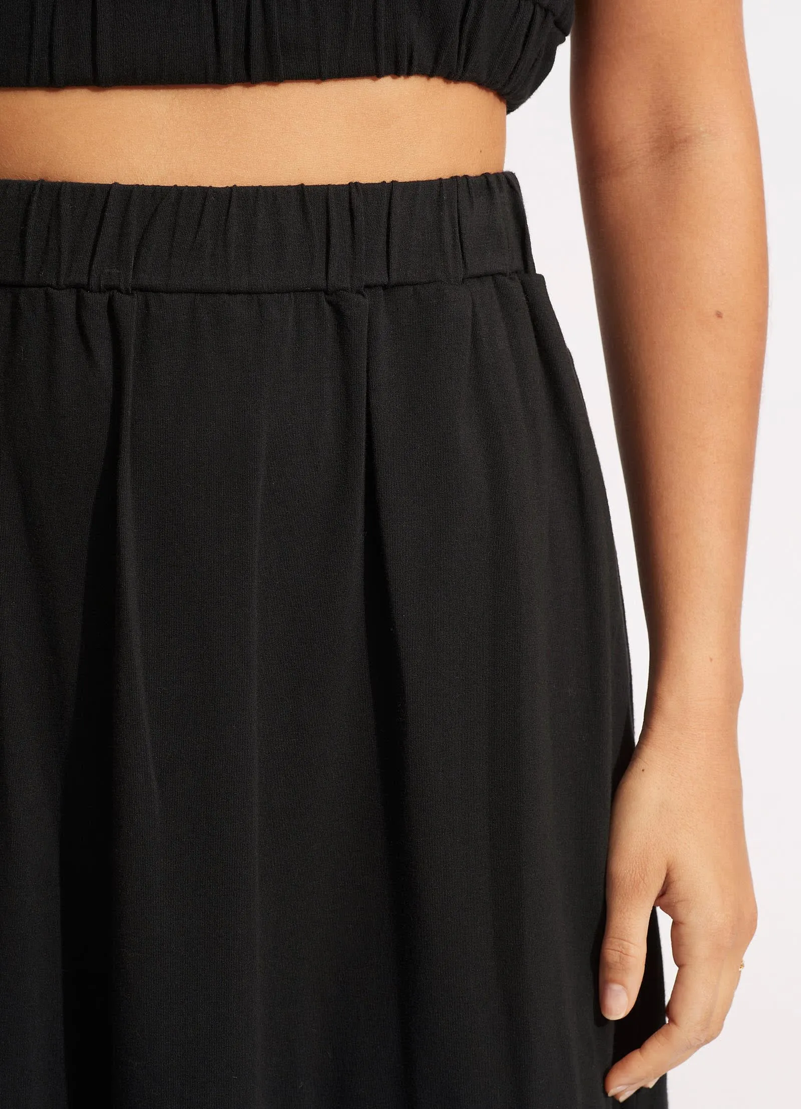 Jersey Skirt - Black