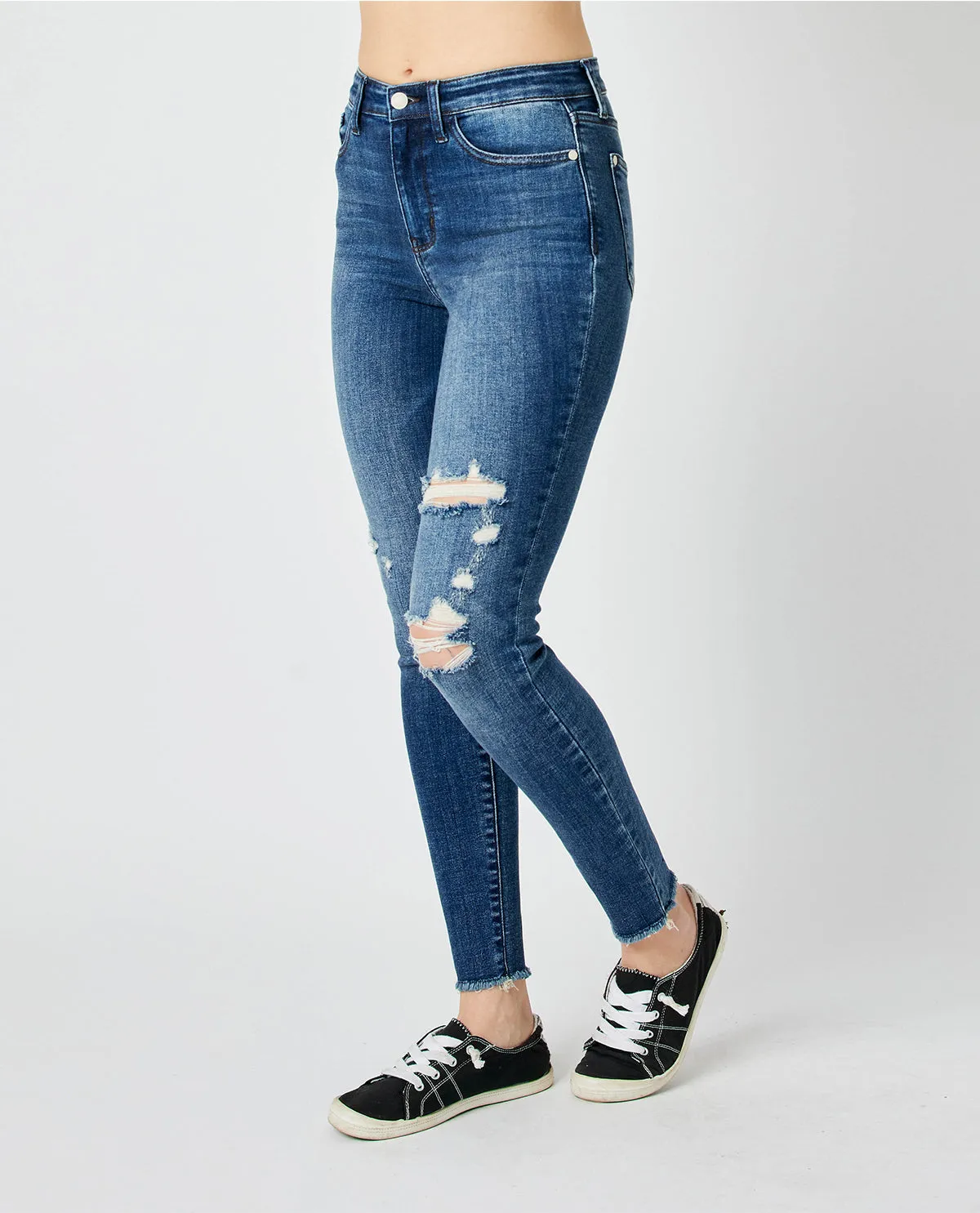 Judy Blue High Waist Skinny Destroy Jeans