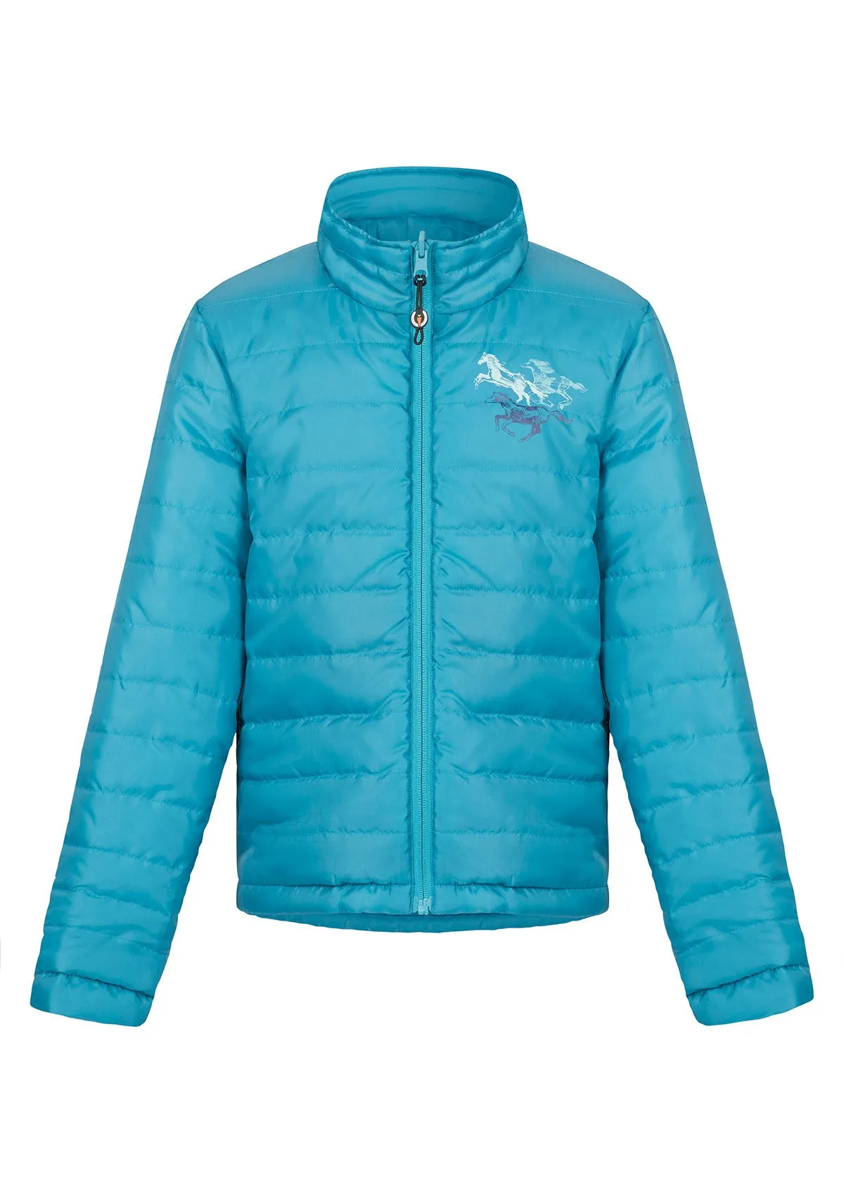 Kids Pony Tracks Reversible Quilted Riding Jacket