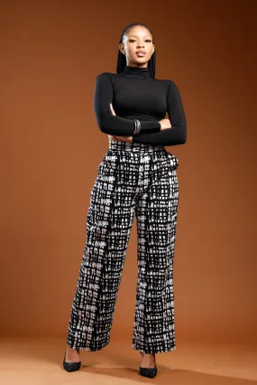 Ladies-Nuru Palazzo Pants