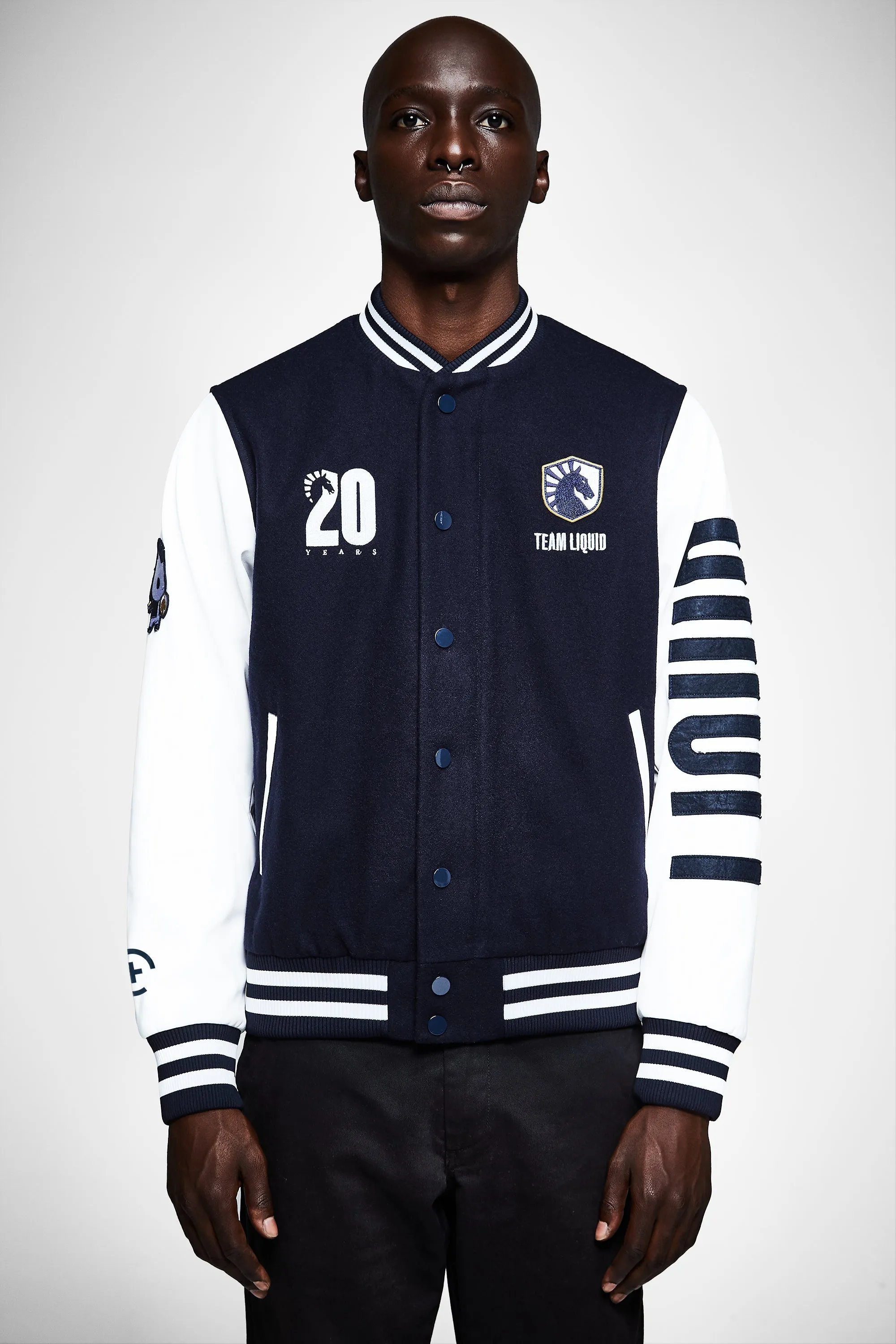 LIQUID  LETTERMAN JACKET