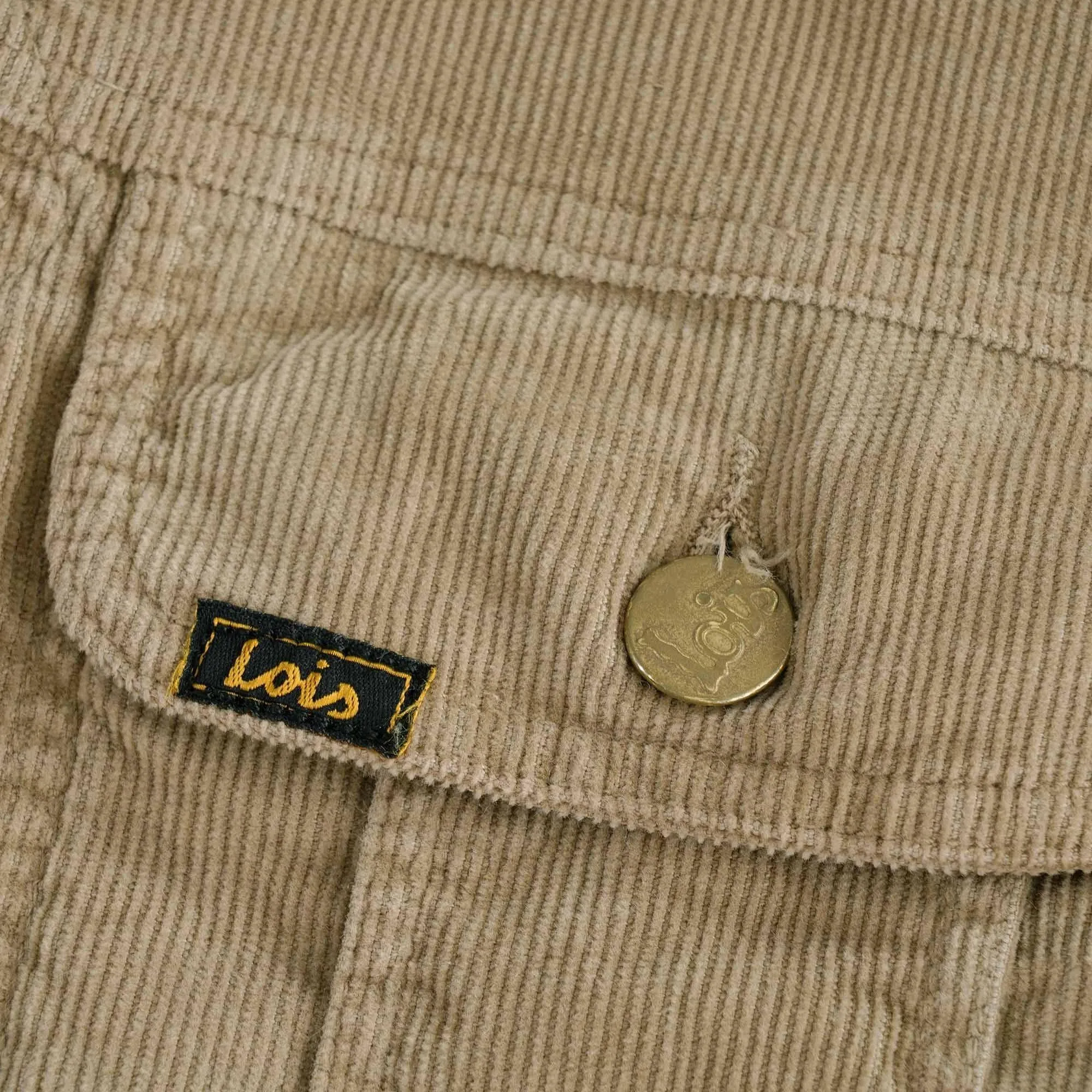 Lois Jeans Tejana Thin Cord Jacket Dark Sand