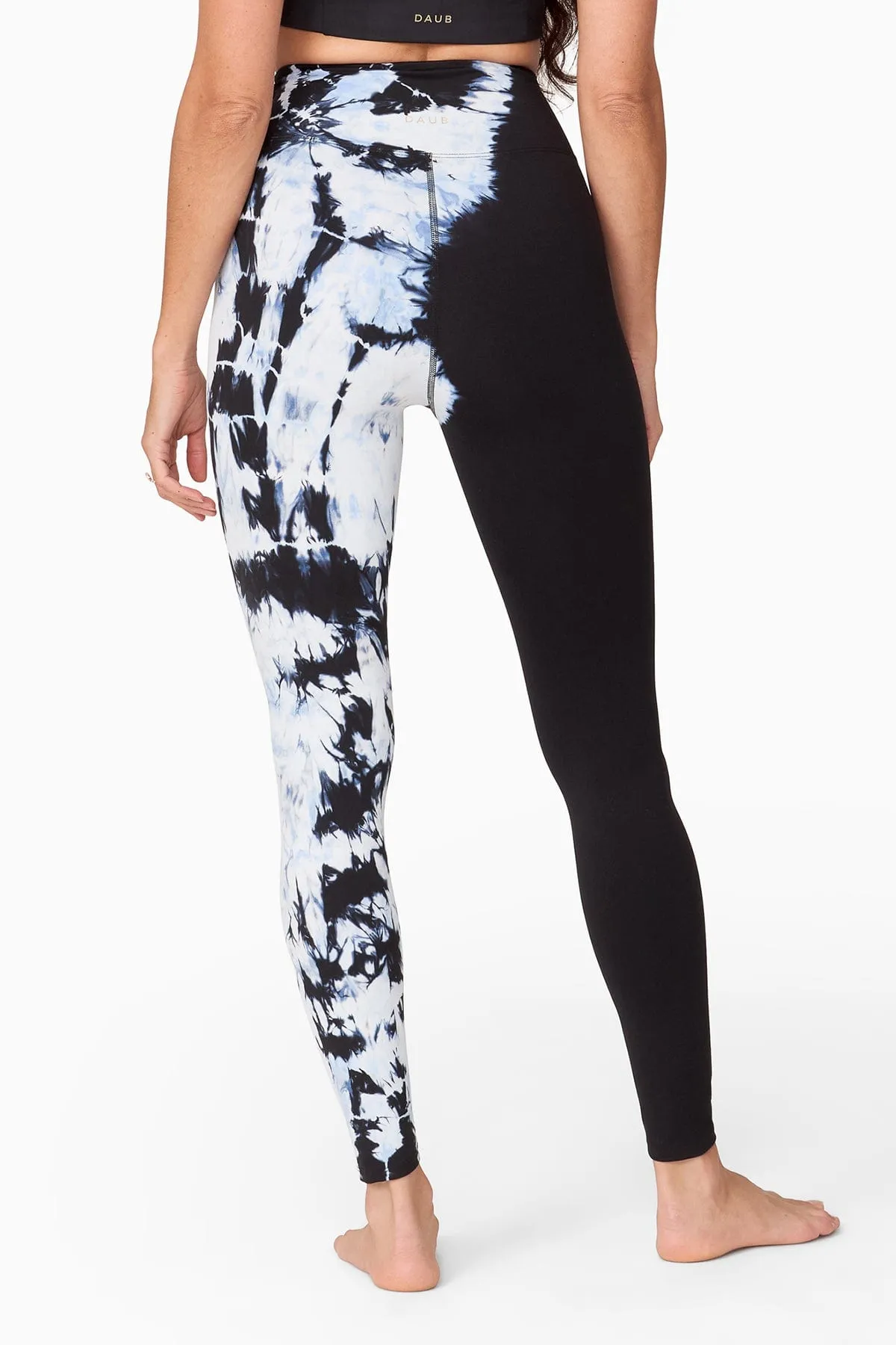 Maxwell Legging in White   Black