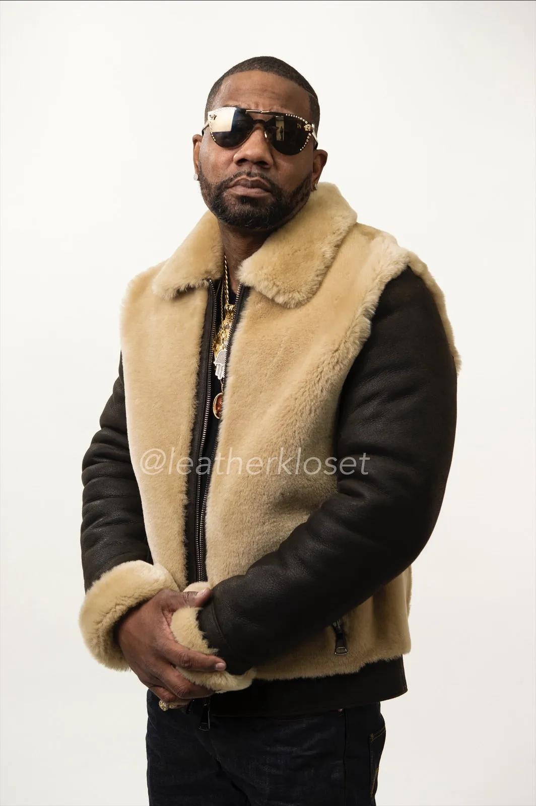 Men's Brooklyn Sheepskin Shearling [Brown]