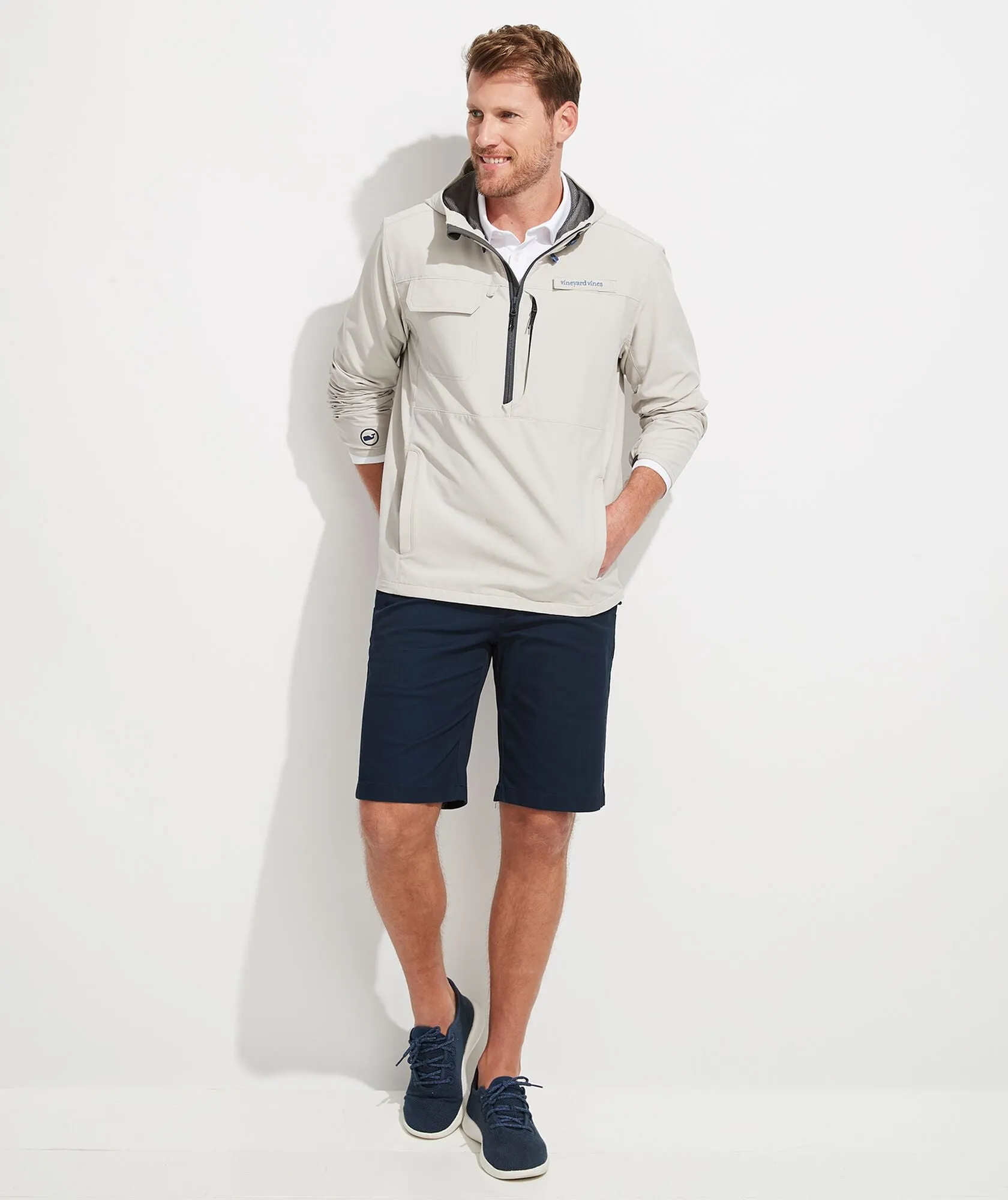 Men's Harbor Half Zip Windbreaker